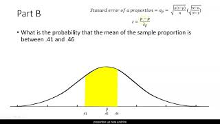 Stats - 7.31 Example Problem