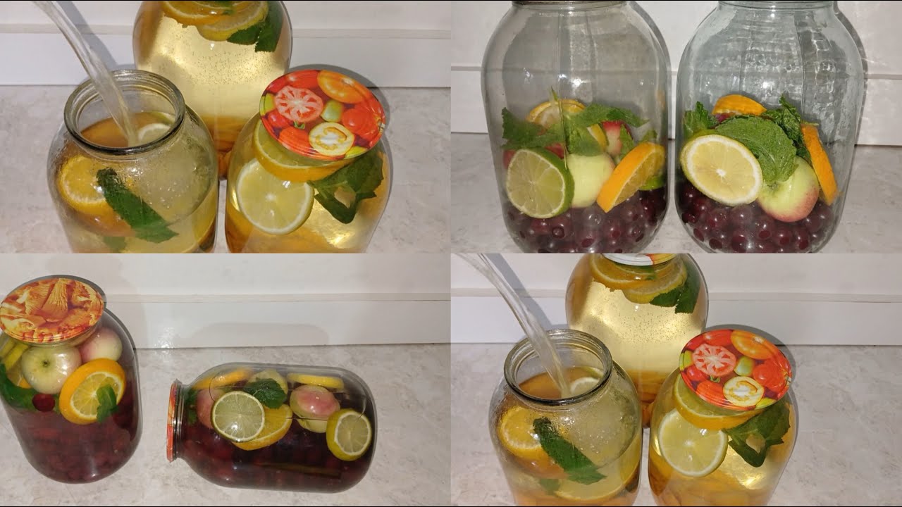 НИКТО НЕ ВЕРИТ! ПРОСТО ЗАЛИВАЮ КИПЯТКОМ. Закрываю по 50 банок! МОХИТО С АБРИКОСАМИ