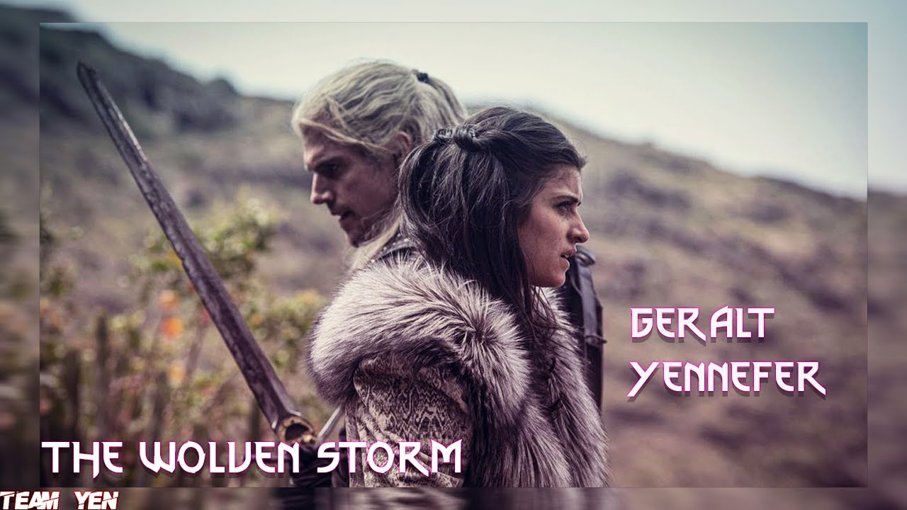 Geralt And Yennefer(The wolven storm)