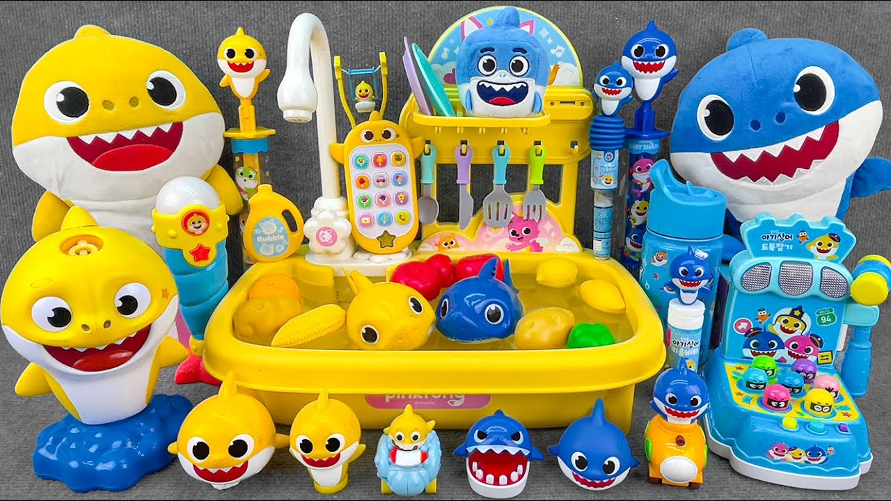 64 Minutes BABY SHARK Collection Unboxing - Satisfying Unboxing (ASMR)