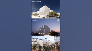 Commercial complex Concept architectural project by AI