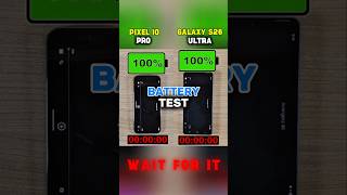 🔋 Pixel 10 Pro vs Galaxy S26 Ultra Battery Test! ⚡Which flagship survives longer from 100% to 0%? 👀