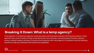 Top 5 Questions to Ask a Temp Agency | Roebuck Staffing