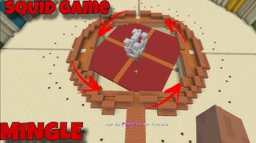Minecraft how to make squid game 2 working (MINGLE)