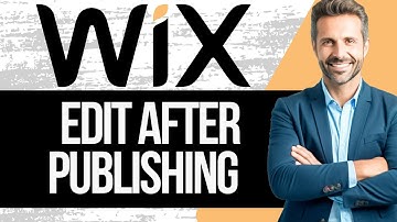How to Edit Wix Website After Publishing (Simple Tutorial 2025)