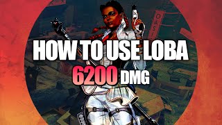 HOW TO USE LOBA 6200DMG PREDATOR LOBA GUIDE 【APEX LEGENDS】