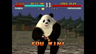 Tekken 3 Panda arcade mode