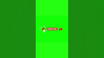 Animated Subscribe Button Green Screen #07 #shorts