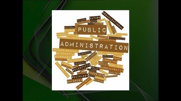 Introduction to Public Administration Part A