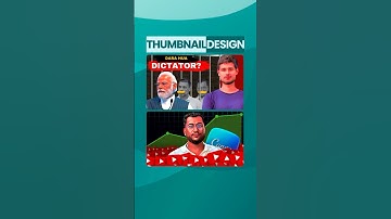 How To Make Viral Dhruv Rathi Style YouTube Thumbnail | Canva Tutorial