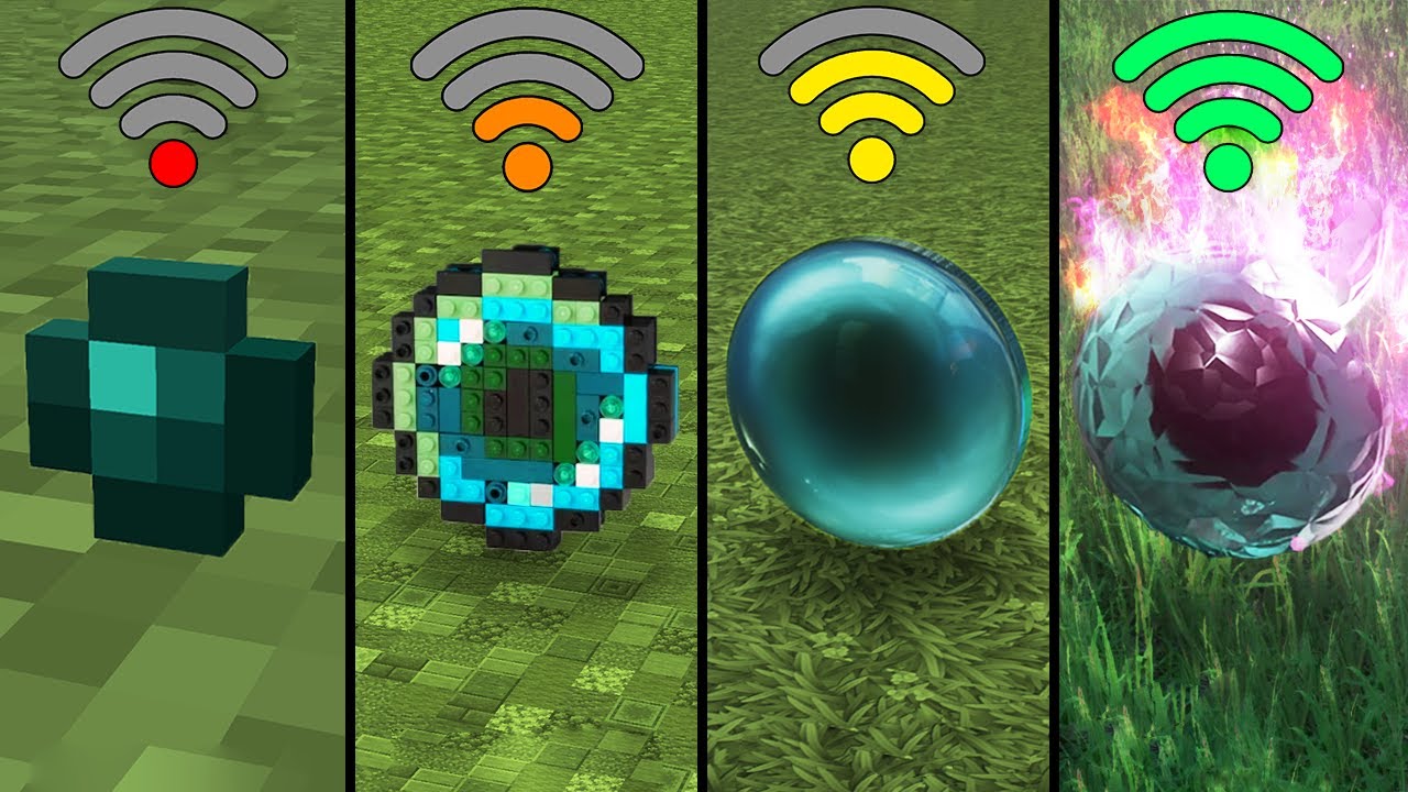 ender physics with different Wi-Fi in Minecraft