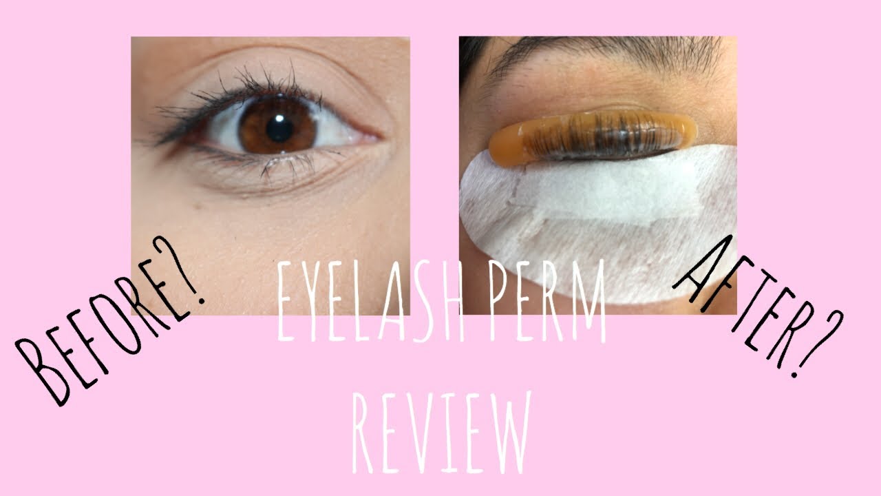 EYELASH PERM REVIEW YouTube