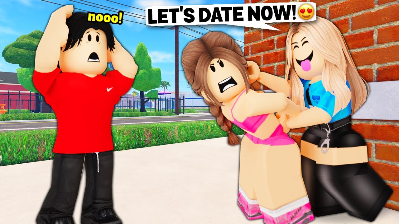 ДЕВУШКА-ПОЛИЦЕЙ АРЕСТОВАЛА МОЮ ДЕВУШКУ, ЧТОБЫ ЕЙ ПРИШЛО ВСТРЕЧАТЬСЯ СО МНОЙ... (Roblox Snapchat)