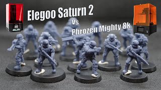 Elegoo Saturn 2 Vs Phrozen Mighty 8k With Print Results 28mm Halo Miniatures