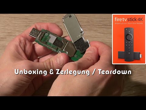  Update Amazon Fire TV Stick 4K - Unboxing \u0026 Hardware-Check inkl. Zerlegung / Teardown Tutorial 🔧