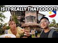 Eating at the best restaurant in bohol philippines 