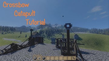 Medieval Engineers - Crossbow Catapult tutorial