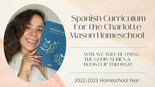 *New Curriculum* Charlotte Mason Spanish// Large Family Homeschool// Foreign Language