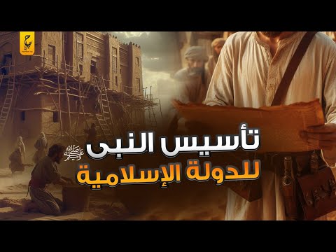 تأسيس سيدنا محمد ﷺ للدولة الإسلامية في المدينة المنورة الحلقة ١٣ مسلسل السيرة النبوية