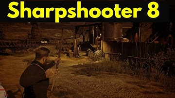 Sharpshooter 8 - Disarm 3 enemies  RDR 2 Easy