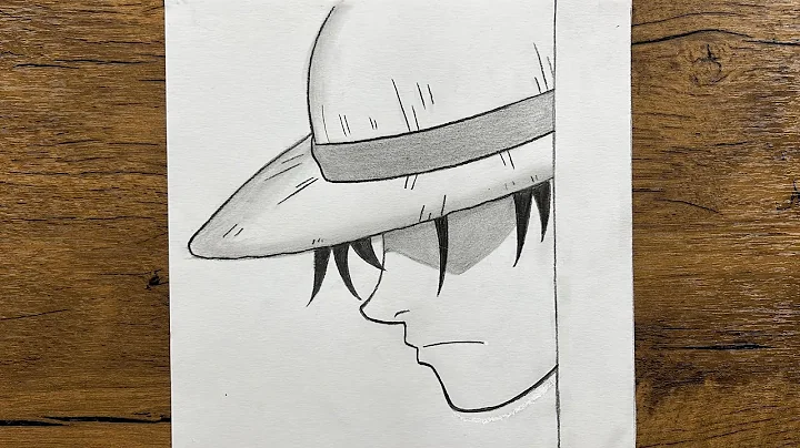 Easy anime drawing |  how to draw Monkey D. Luffy step-by-step thumbnail