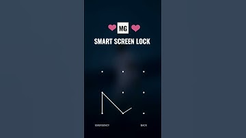 MG Smart screen lock pattern #trending #short #youtubeshorts
