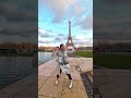 cheyya cheyya🇲🇫#dance #paris #arrahman #eiffeltower #dancereels #viral #indian #trendingnow #global