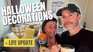 Putting Up Our Halloween Decorations & Some Very Exciting Life News 🎃🍂