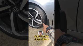 Quick flat fix #automotive #educational #automobile #cars #tires