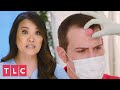 Squeezing a Cyst Off a Patient's Forehead | Dr. Pimple Popper