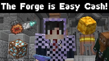 Hypixel Skyblock: How to Make Money With The Forge! Full Dwarven Mines Guide (3/3) (Midgame Guide!)