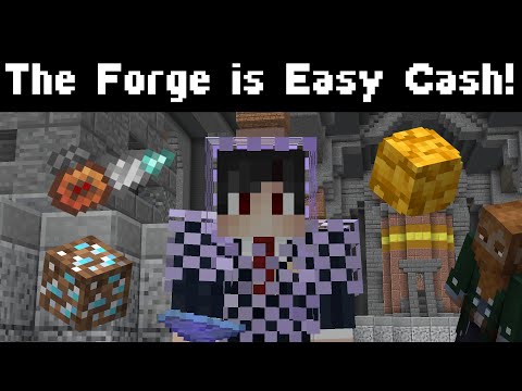 Hypixel Skyblock: How to Make Money With The Forge! Full Dwarven Mines Guide (3/3) (Midgame Guide!)