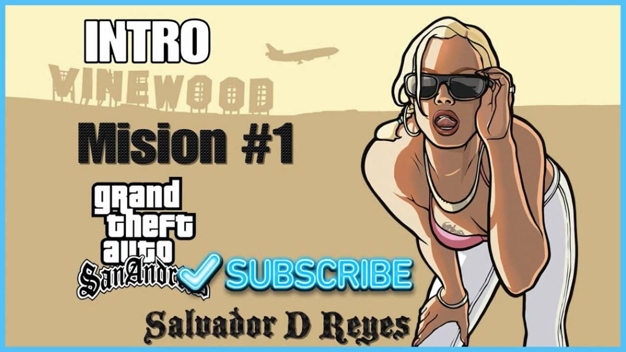 Gta San Andreas Definitive Edition - Intro y Mision #1 -PlayStation 4®