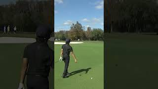 12-Year-Old Charlie Woods Stuns Fans With Incredible Near Eagle