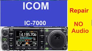 #283 ICOM IC7000 No Audio