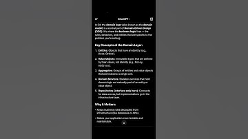 Domain layer of clean code #cleancode #ddd #csharp #dotnet #chatgpt