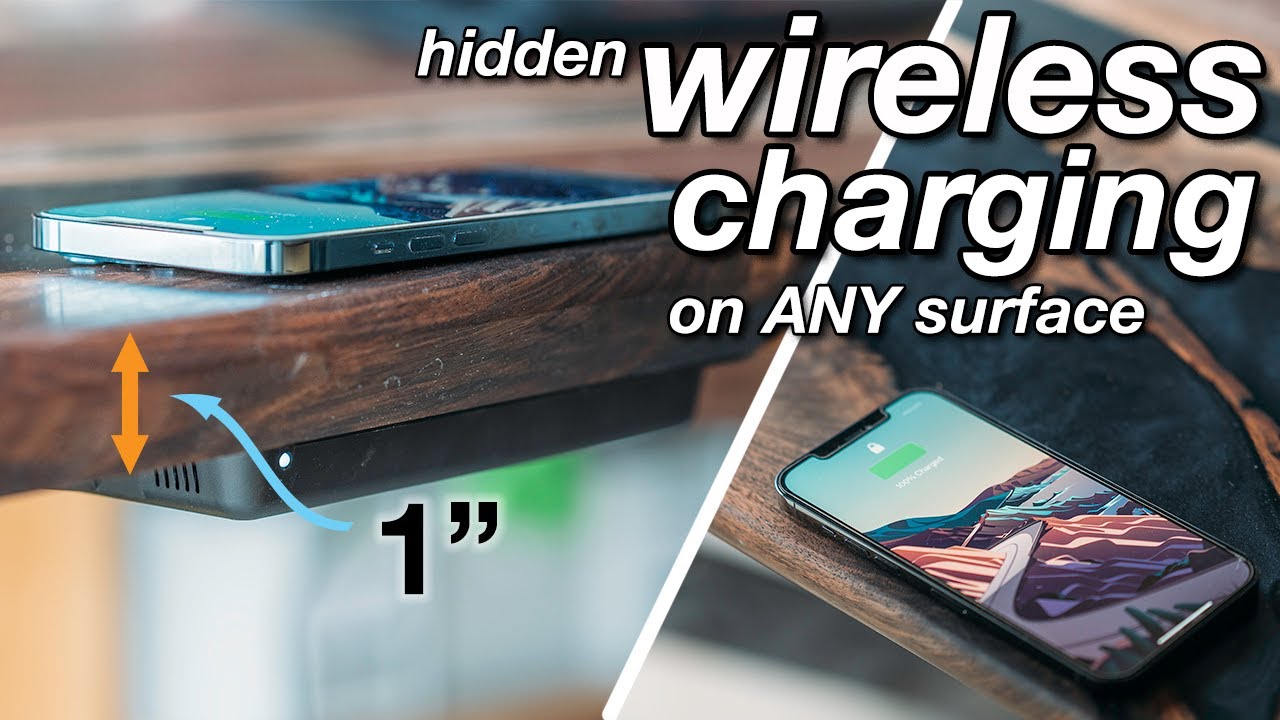 THE ULTIMATE Hidden Wireless Charger For EVERYONE!