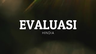 Evaluasi - Hindia | Lyrics