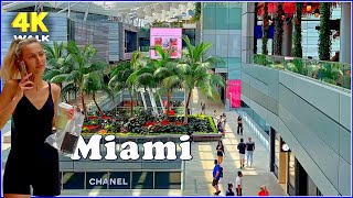 【4K】𝐖𝐀𝐋𝐊 ➜ MIAMI BEACH ☘️ Beach 🇺🇸 USA 🇺🇸  walking tour !