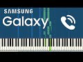 Samsung Ringtone "Over the Horizon"  - [Synthesia] (Piano tutorial)