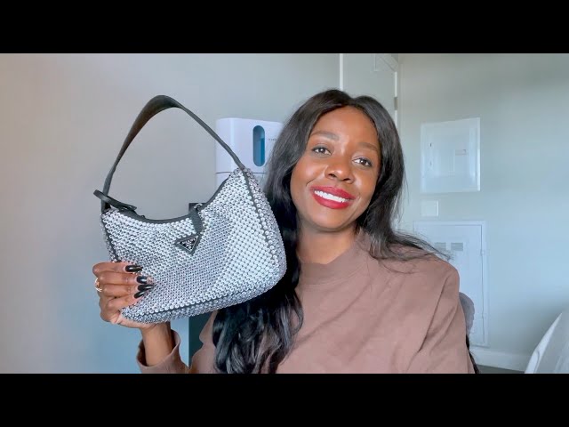 関税込◆送料無料!【PRADA】Re-Edition 2000 Crystal Bag PRADA Crystal Re Edition 2000 Bag Review - YouTube