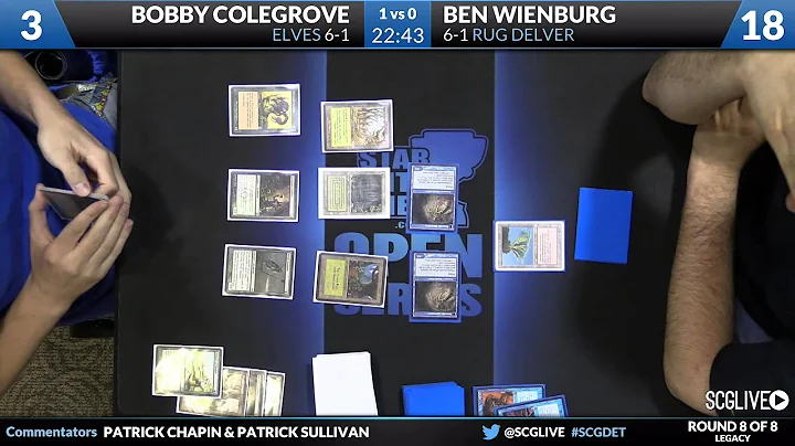 SCGDET - Legacy - Round 8 - Bobby Colegrove vs Ben...