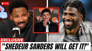Myles Garrett DEMANDS Browns Build Around Shedeur Sanders After RECORD Season Trade Dillon Gabriel