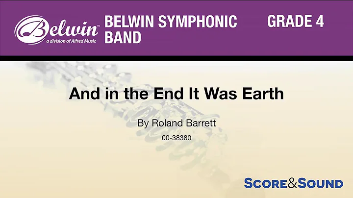 And in the End It Was Earth, by Roland Barrett  Sc...