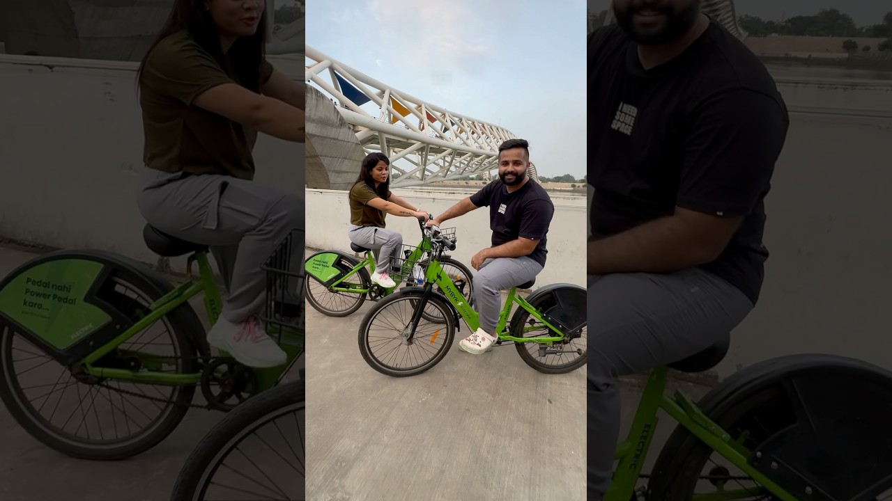 Shark Tank India 🇮🇳 MyByk Cycle 🚲 at Riverfront Ahmedabad 