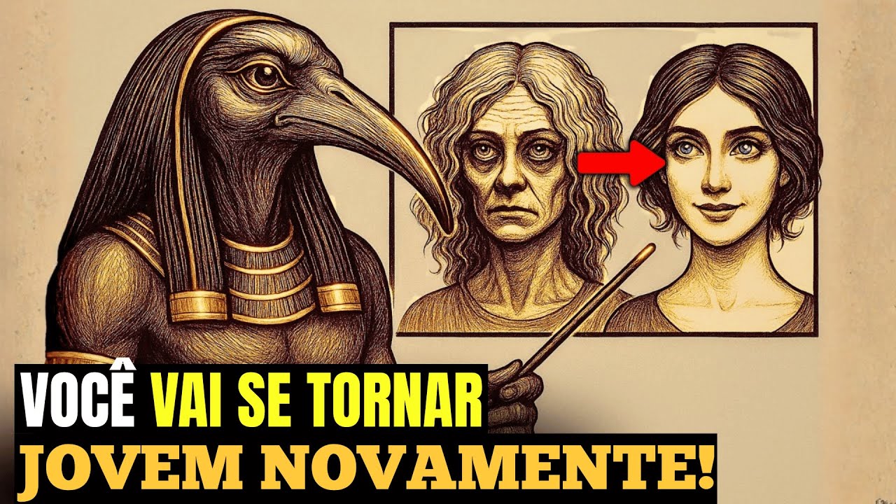 NÃO PULE este VÍDEO! Use essa TÉCNICA SECRETA de Thoth que REGENERA o TEMPO dentro do SEU CORPO.