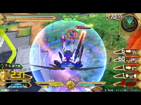 【コレが金プレの羽ゼロムーブ・・・　今作の変形照射も使いこなす猛者】　ウイングガンダムゼロ
