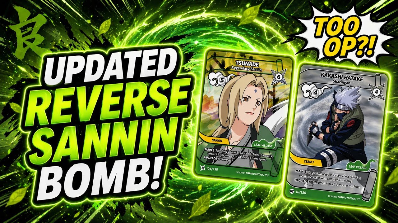 REVERSE SANNIN BOMB V2.0! Budget Tsunade Meta Update For Naruto