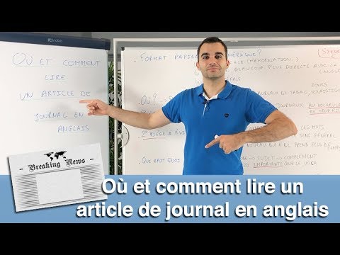 Vidéo: Où Acheter Des Journaux Anglais