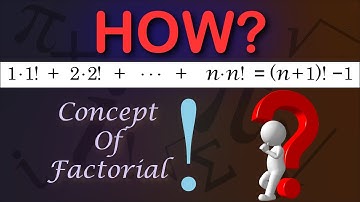 Concept of Factorial(!) #mathvisualization